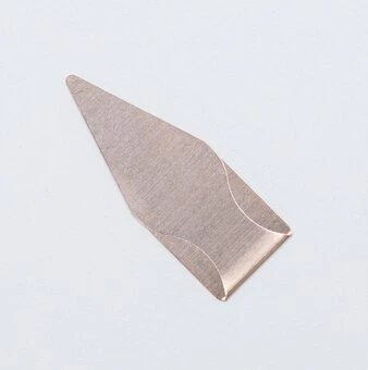 Rose Gold Metal Bookmark Darts