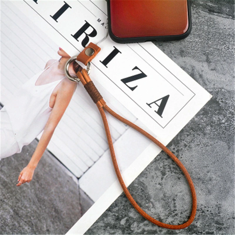 Genuine Leather Phone Wrist Strap