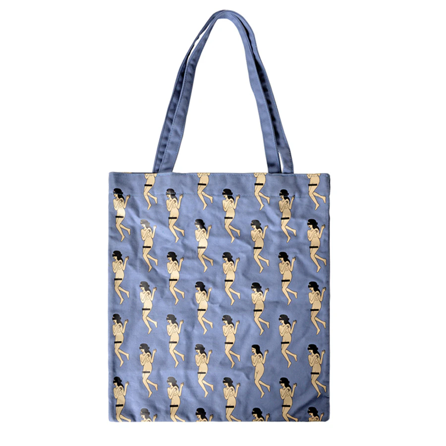 Art Print Shoulder Tote
