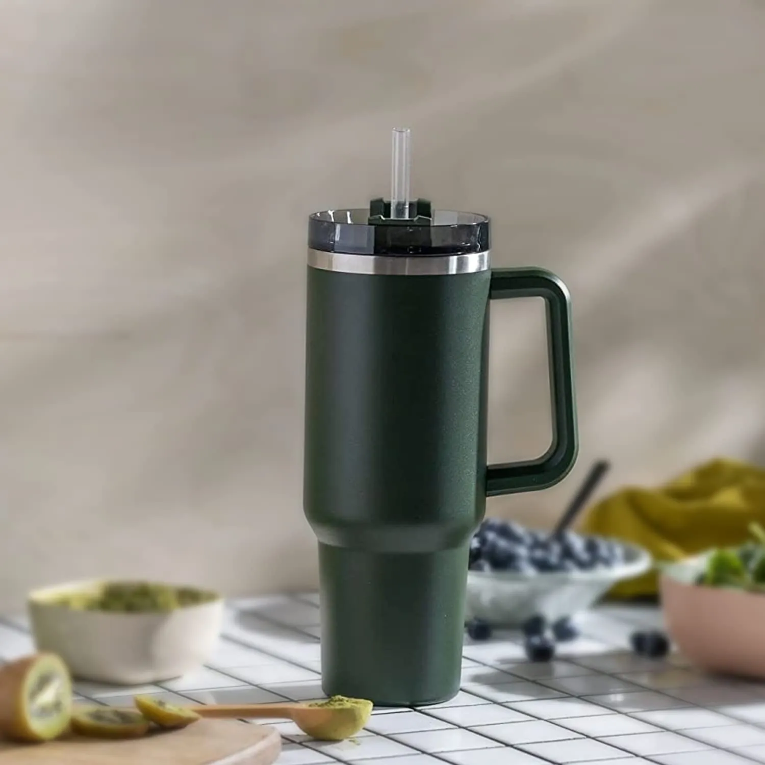 Glass Quencher Cup Straws