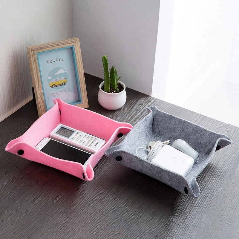 Felt Desktop Organiser