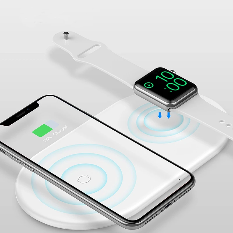 iPhone & Apple Watch Wireless Charge Pad
