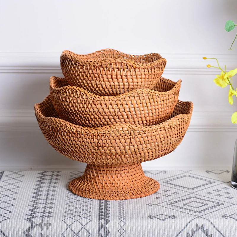 Rattan Fruit Bowl