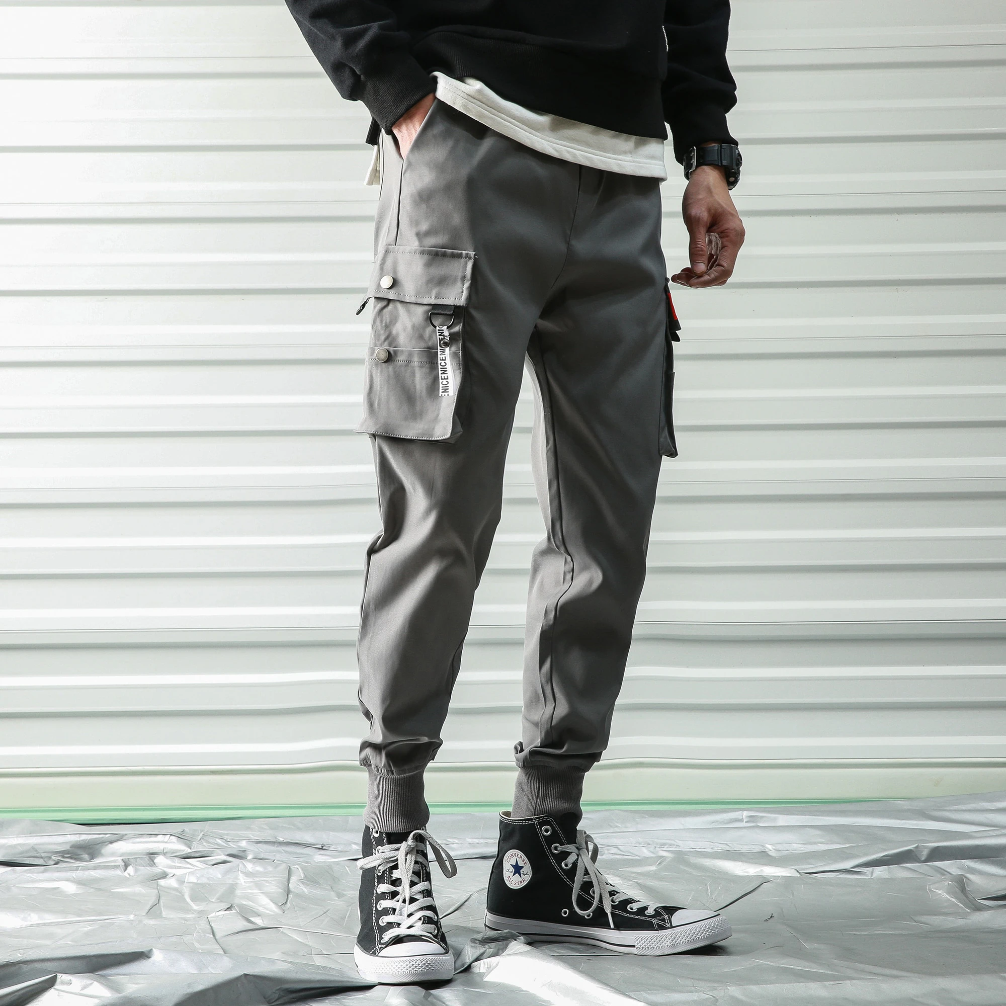 Tapered Cargo Pants