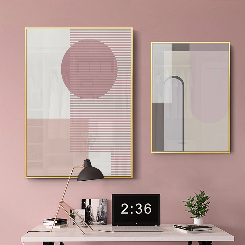 Minimal Abstract Geometric Art Prints