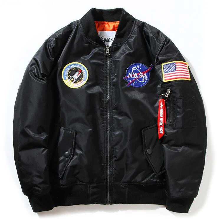 Mens Pilot Bomber Jacket