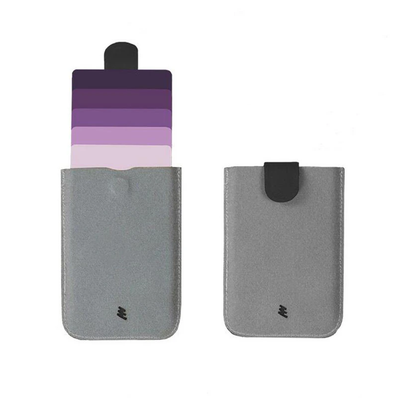 Ultra-slim Pull Tab Card Holder Wallet