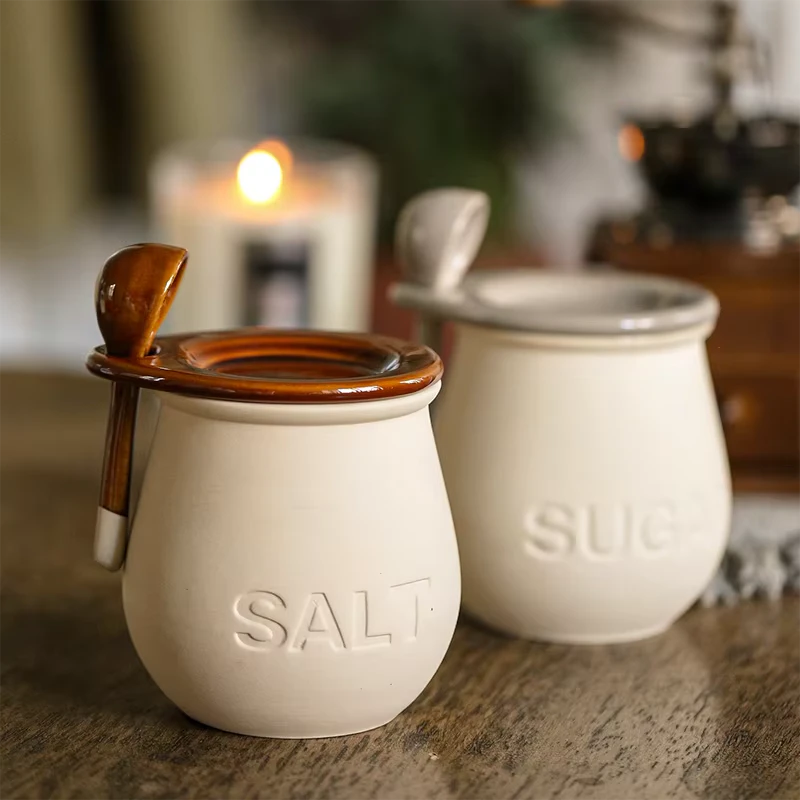 Vintage Ceramic Spice Jar
