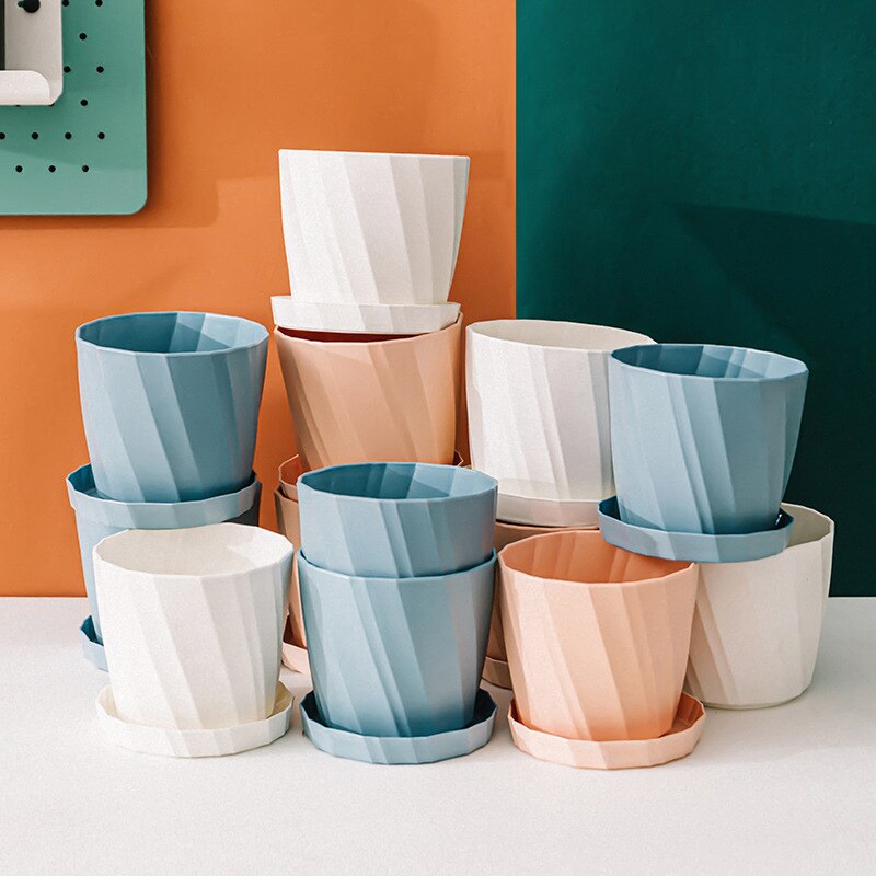 Pastel Flower Pot