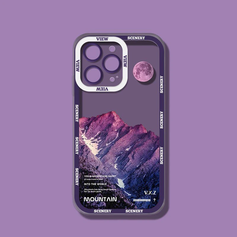 Mountain Sunset iPhone Case