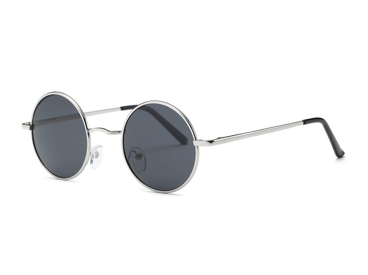 Aevogue Alloy Round Sunglasses