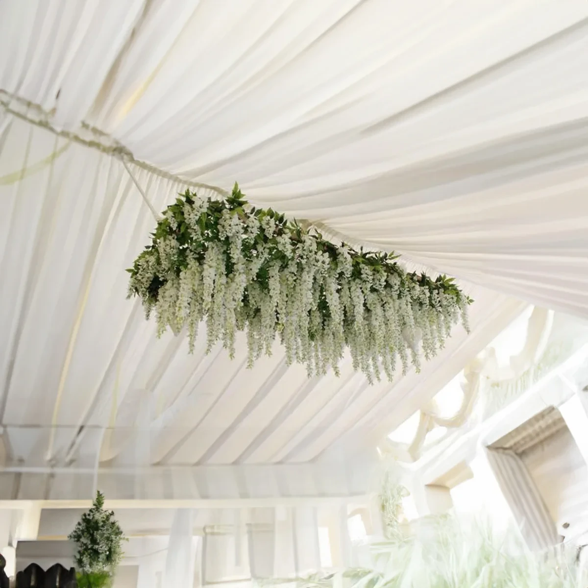 Hanging Artificial Wisteria
