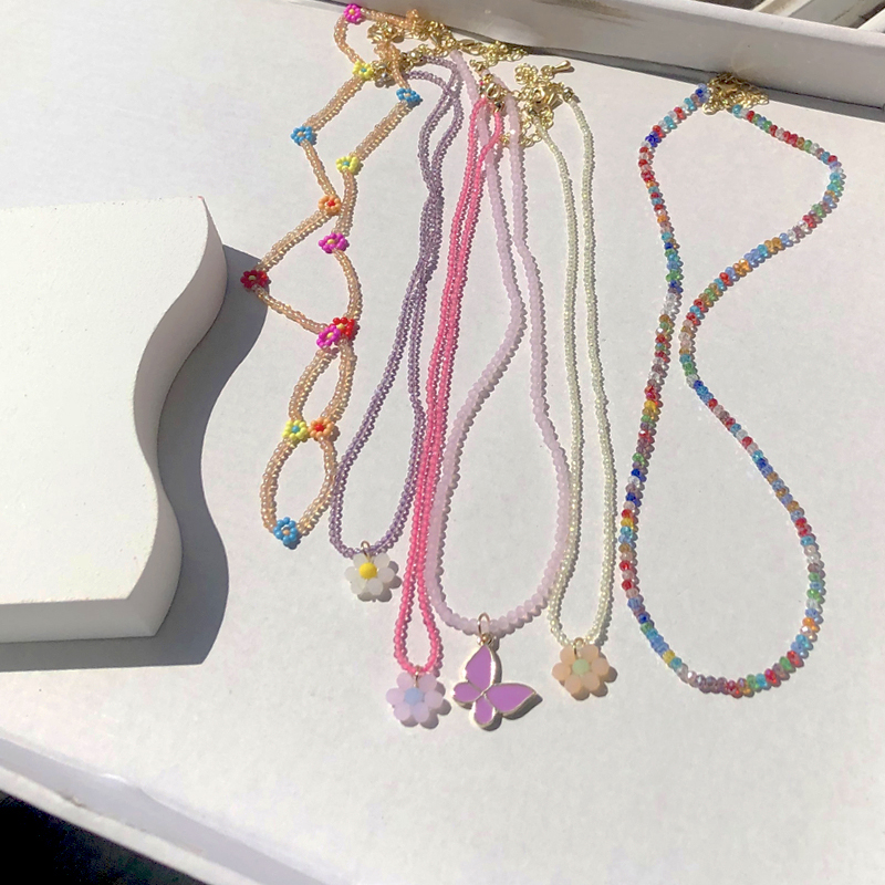 Boho Beaded Necklaces