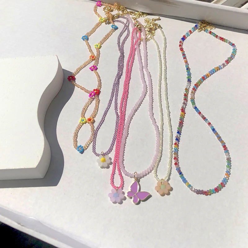 Boho Beaded Necklaces