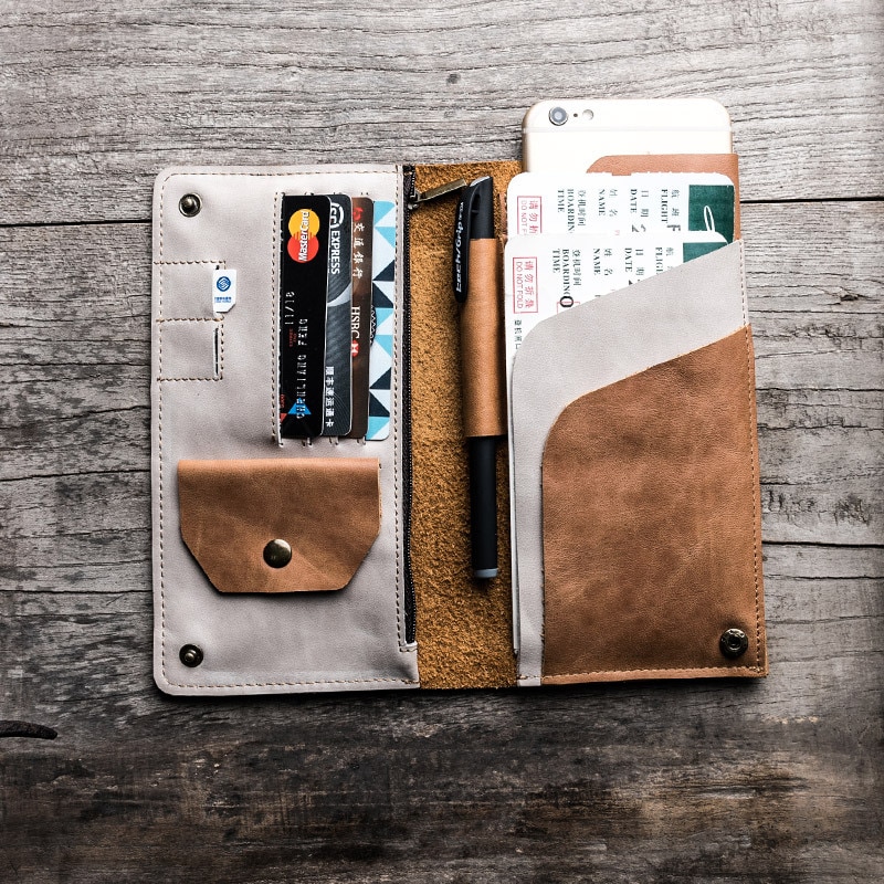Leather Travel Wallet