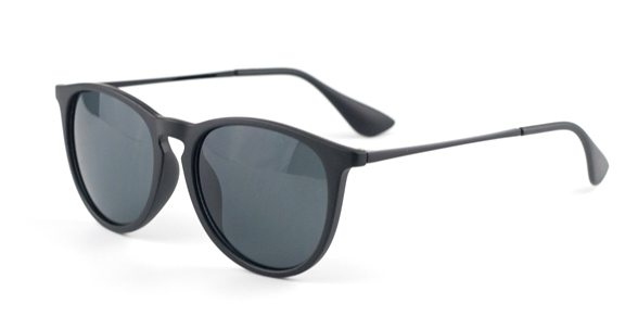 Womens Matt Black Dokly Sunglasses