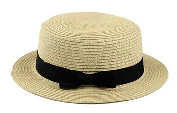 Straw Boater Hat