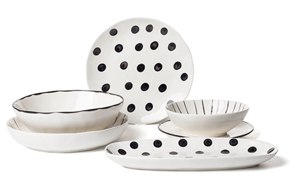 Patterned Ceramic Serveware