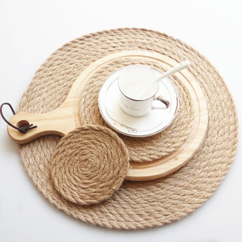 Circular Woven Mats