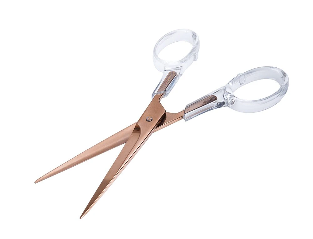 Acrylic Rose Gold Scissors