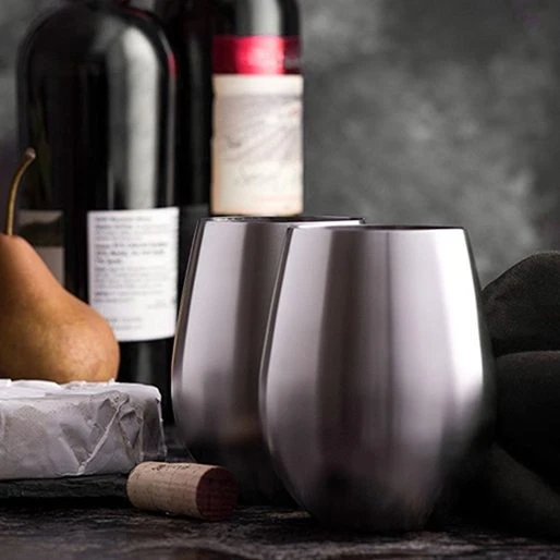 Stainless Steel Wine Glass