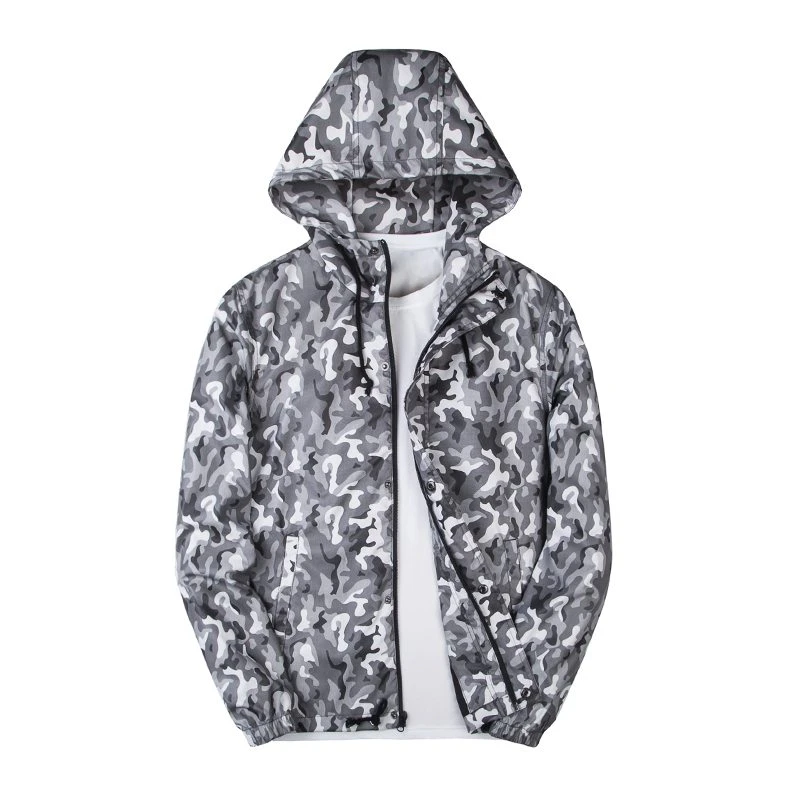 Camouflage Windbreaker
