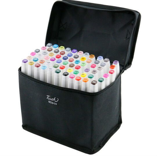 60pc Art Markers