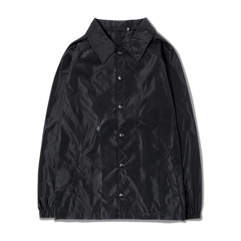 Black Coaches Jacket