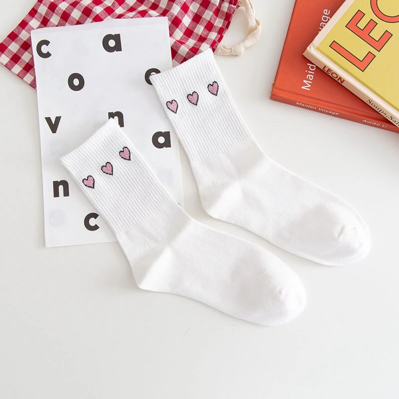 Cute Heart Socks