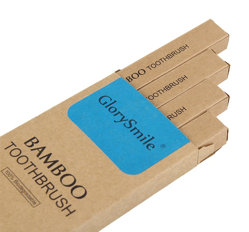 Biodegradable Bamboo Toothbrush Set