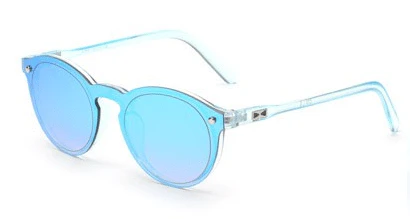 Vintage Round Mirror Tint Sunglasses