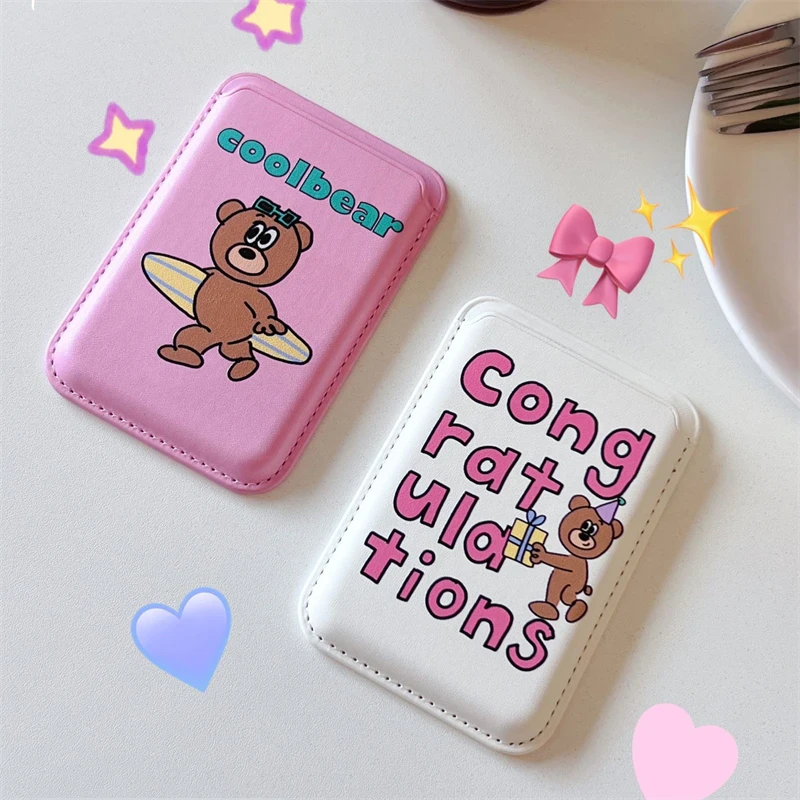 Cartoon Bear Card Holder