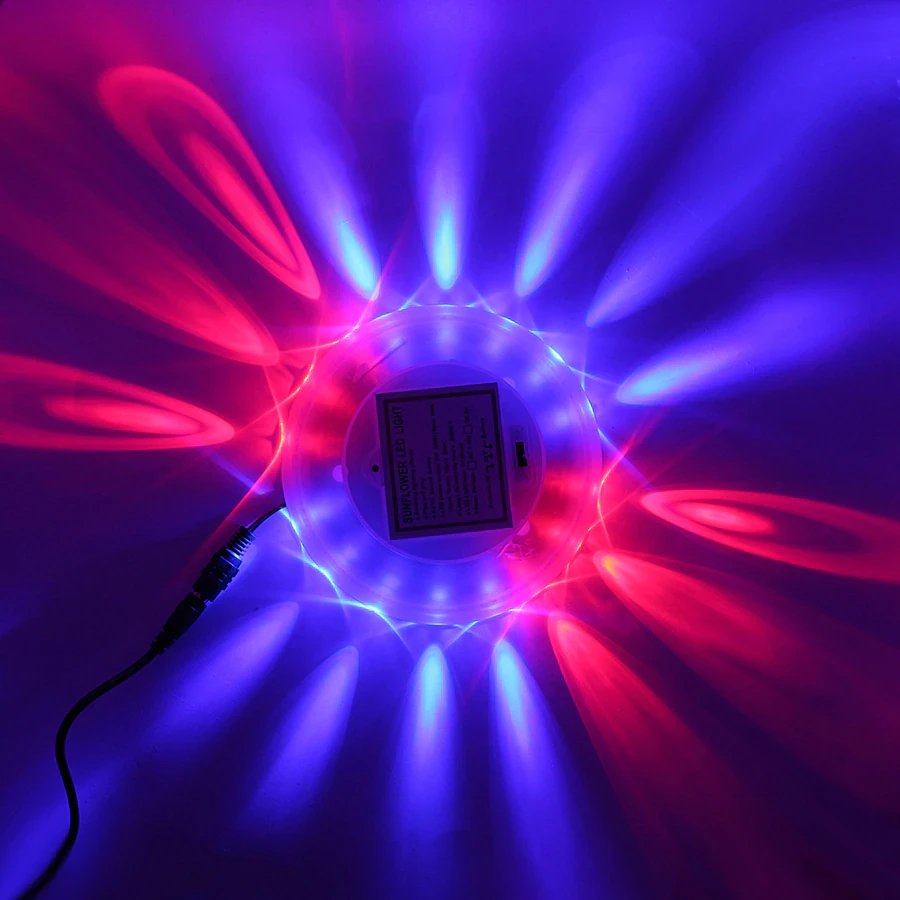 Noise Activated Disco Light