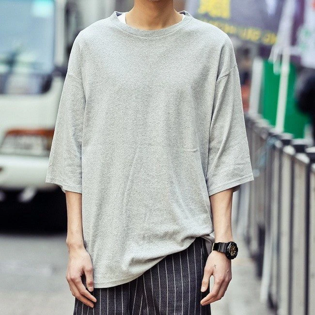 Oversize Basic Mens Tee