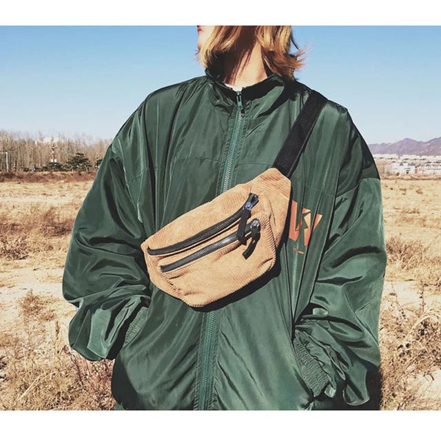 Corduroy Belt Bag