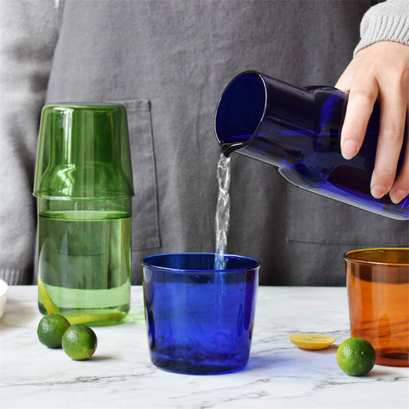 Transparent Pitcher Set