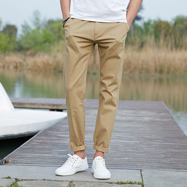 Mens Casual Chino Pants