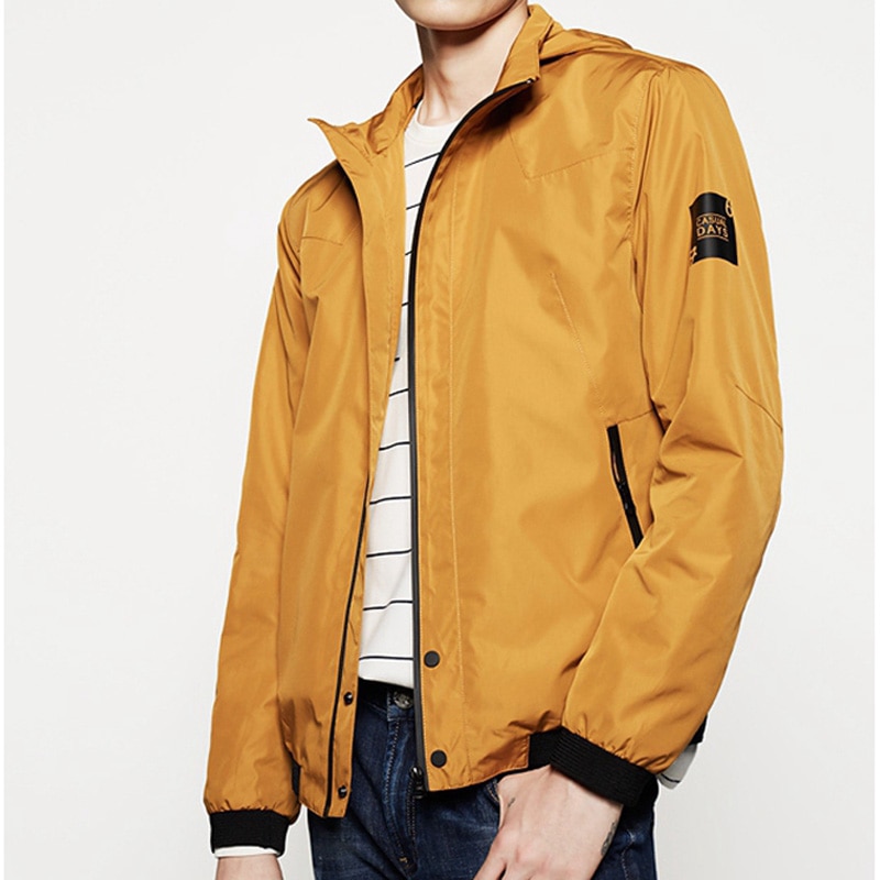 Fluro Orange Windbreaker