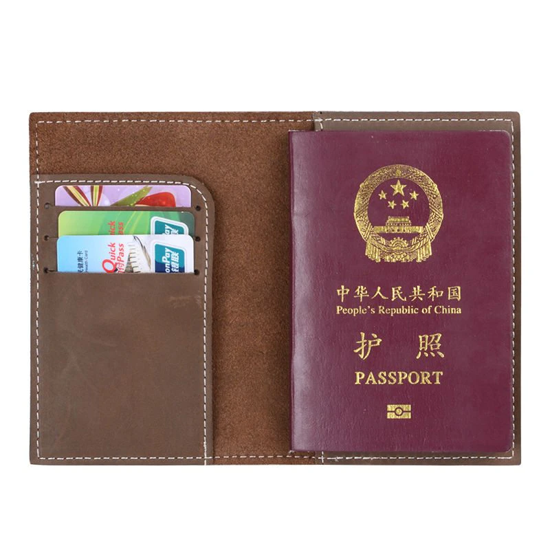 Handmade Genuine Leather Passport Holder