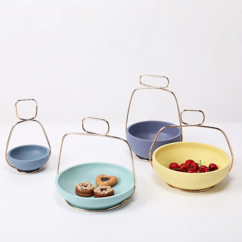 Pastel & Gold Serving Dish