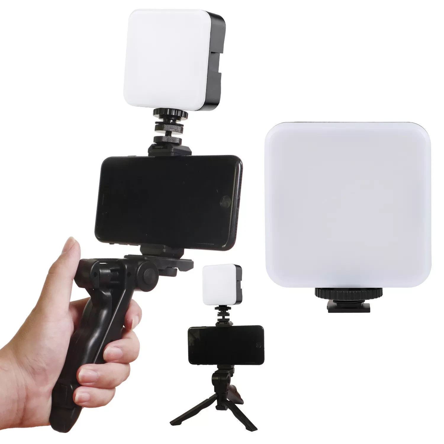 Handheld Lit Phone Tripod