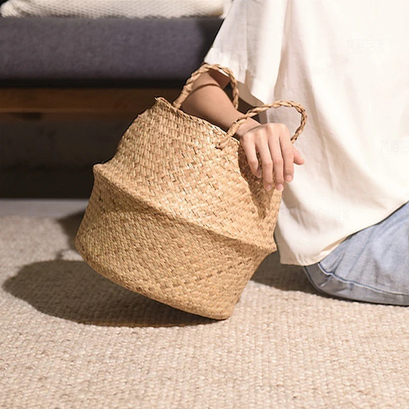 Woven Seagrass Basket