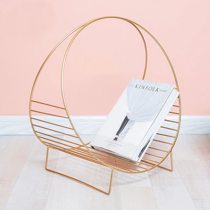 Retro Wire Magazine Holder