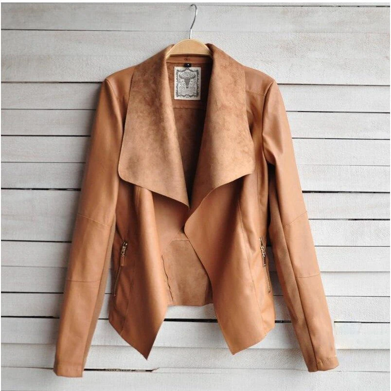 Women Faux Leather Jacket