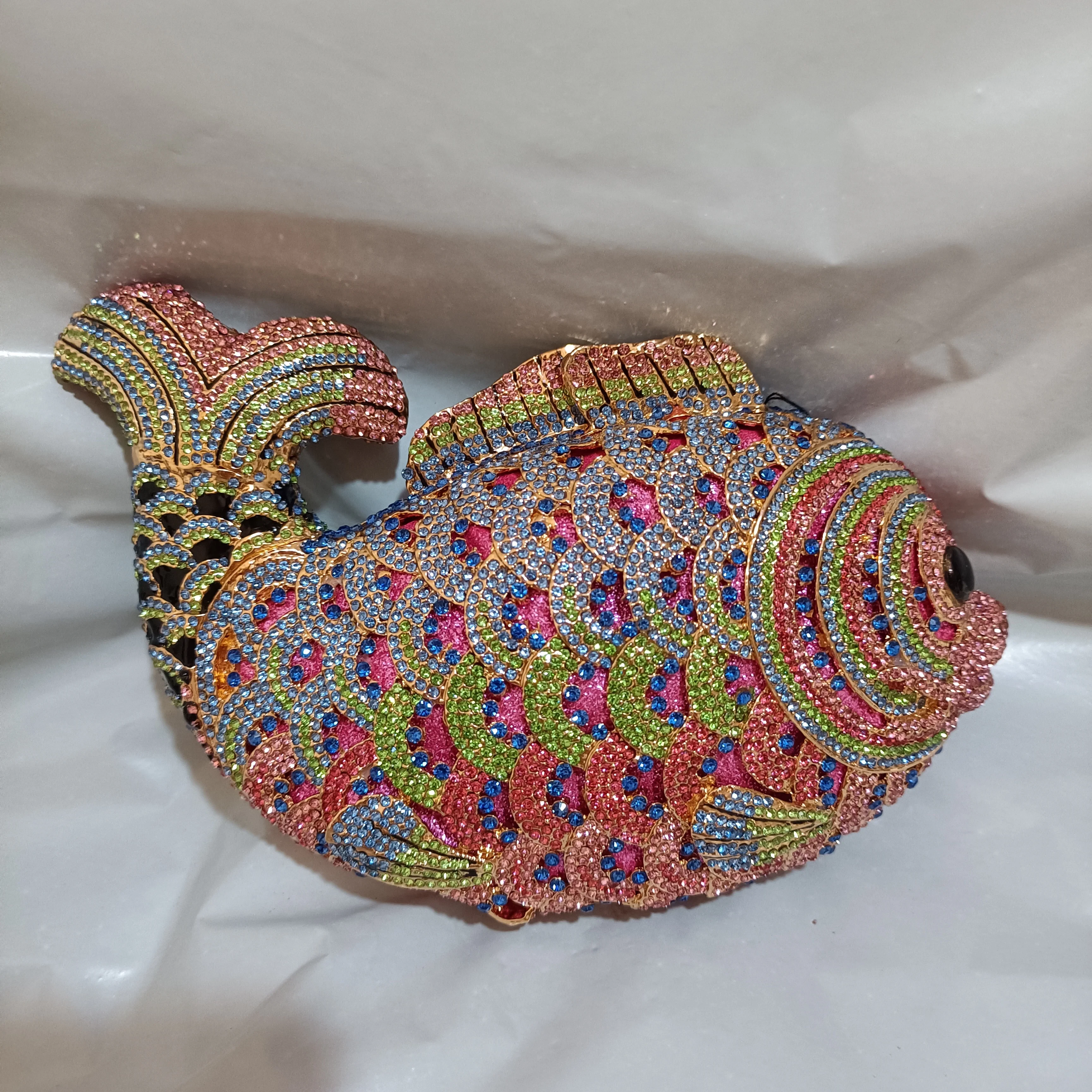 Koi Rhinestone Clutch