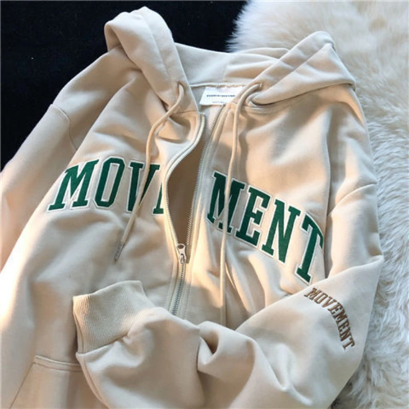 Zip Up Oversized Hoodie