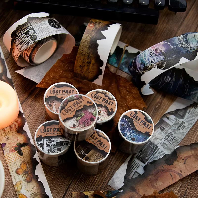 Vintage Burned Washi Tape