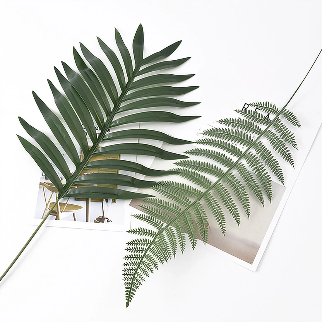 Faux Palm Fronds