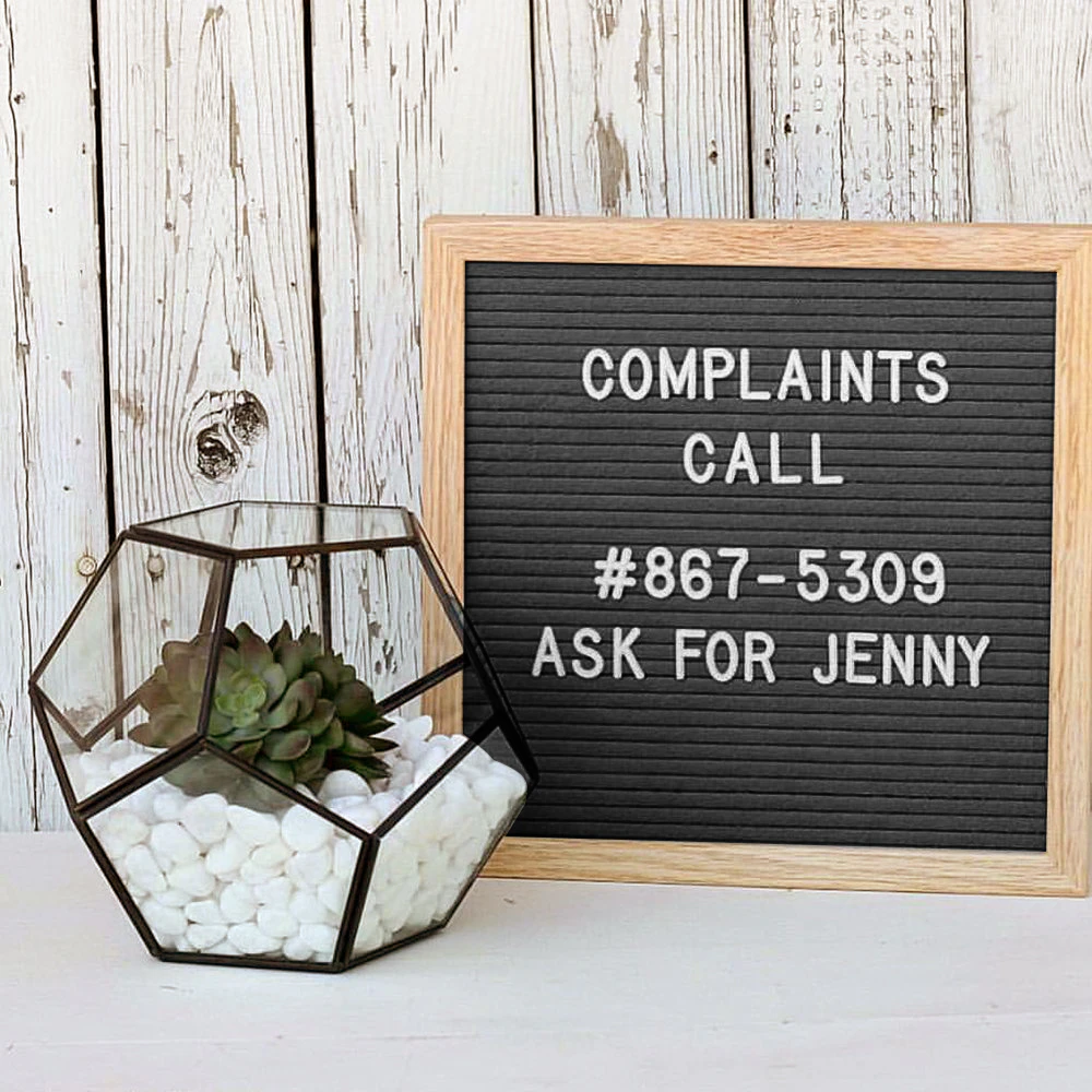 Felt Letter Board
