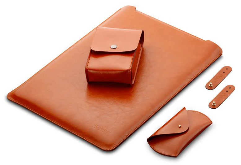 Leather Macbook Protective Set